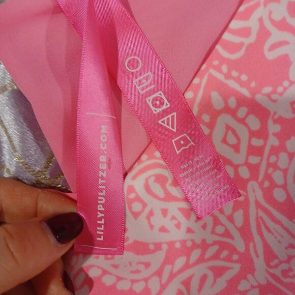 Lilly Pulitzer Lileeze Dusk Cami Reversible Tank Top Havana Pink Size XS - Picture 5 of 6